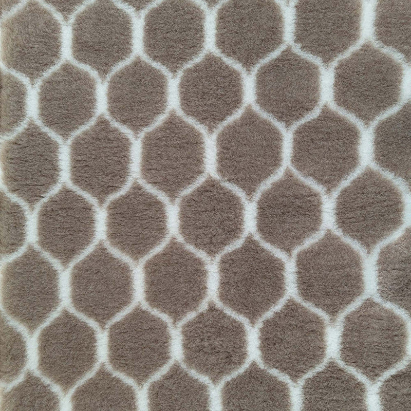 Vetbed Honey – Beige met wit & Ultrazacht comfort