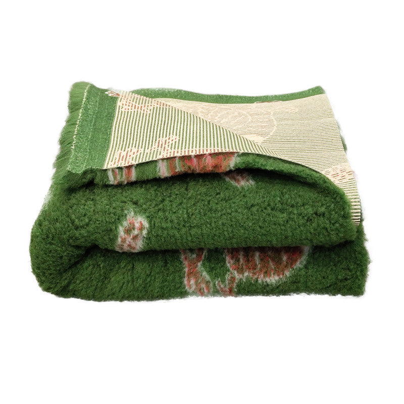 Vetbed Fazant – Groen met bruin & Ultrazacht comfort