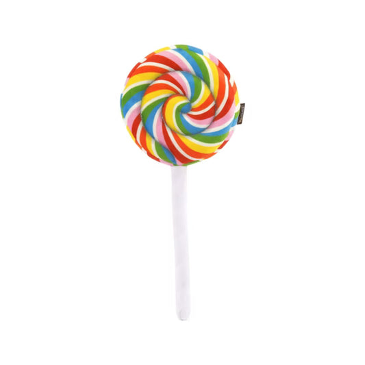 P.L.A.Y. Pet Snack Attack Lollipup Pluche Hondenspeeltje met Pieper en Touw