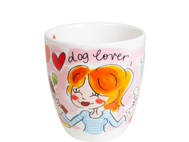 Blond Amsterdam Minimok Dog Lover 0,2L – Keramische Mok met Honden & Quote “I love my dog”
