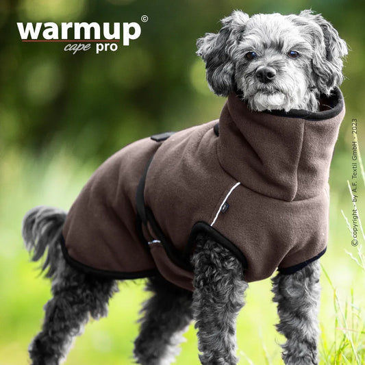 warmup® Cape Pro Wendecape (warmup cape) - Bruin