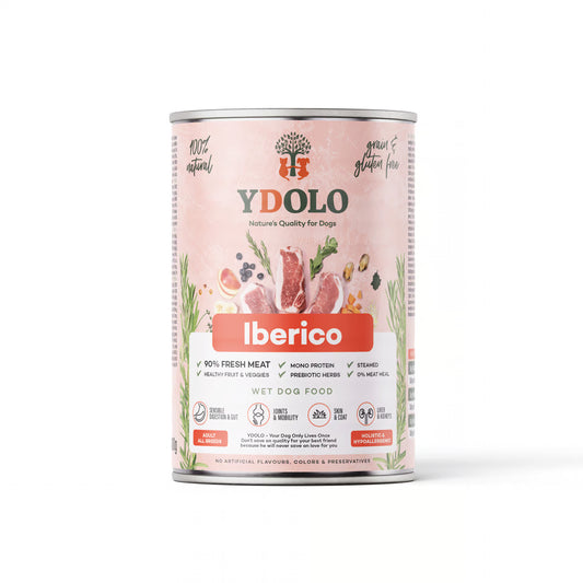 YDOLO Natvoer – Iberico (400 g blik)