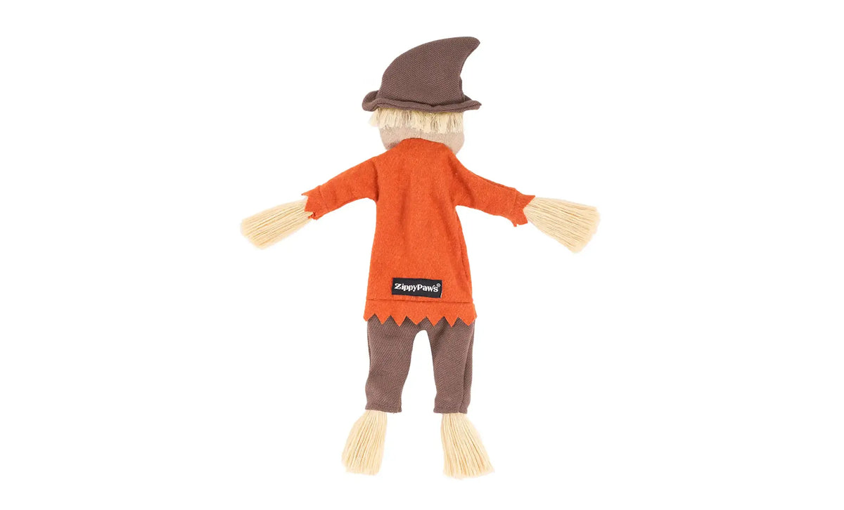 ZippyPaws EcoZippy Stan the Scarecrow – Halloween Hondenspeelgoed met Pieper